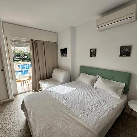 Acogedor Estudio Con Piscina Y Vistas Al Mar Appartement